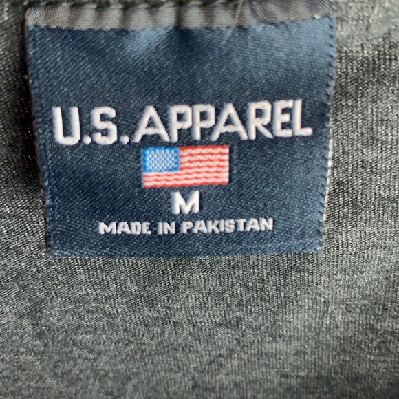 U.S. Apparel graphic tank top Sexy 2 dark gray with black around arms and neck. - Picture 4 of 5